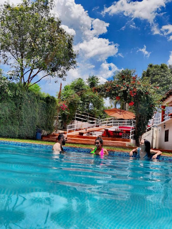 La Diligencia Cabanas Campestres Morelia Esterno foto