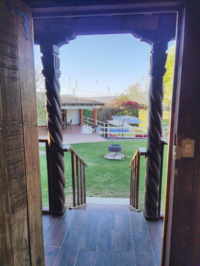 La Diligencia Cabanas Campestres Morelia Esterno foto